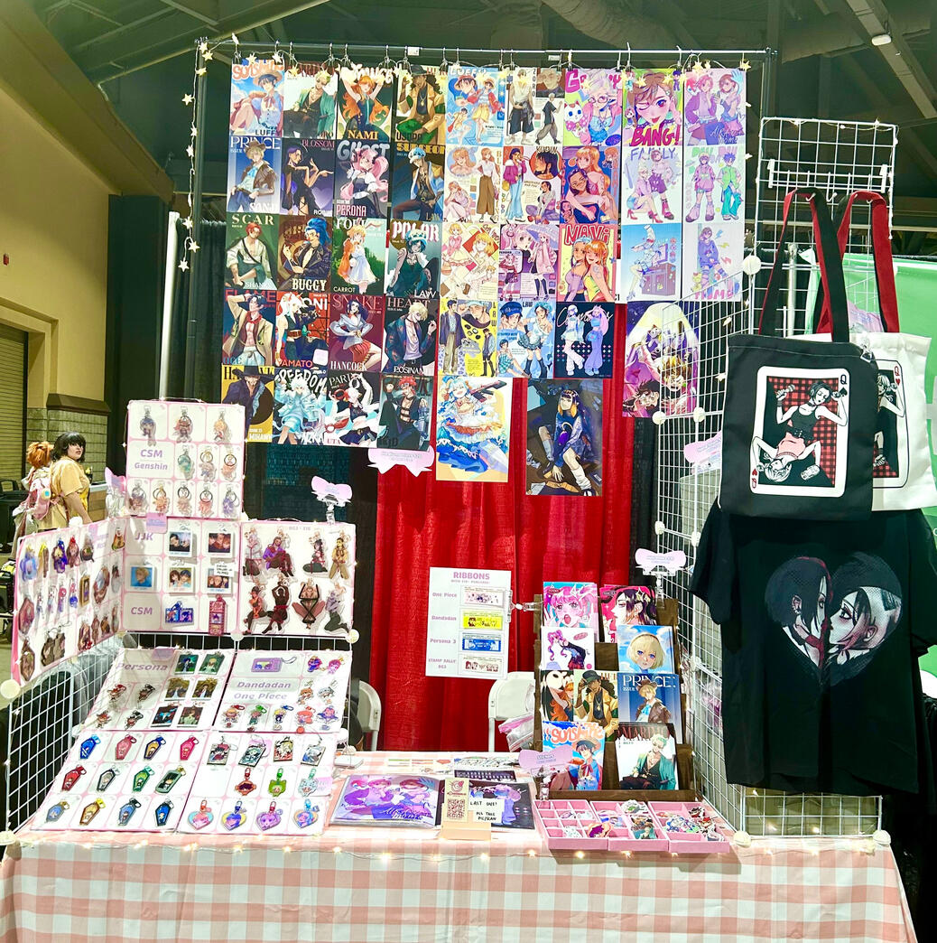 Anime Los Angeles 2025 (6x2 Table)